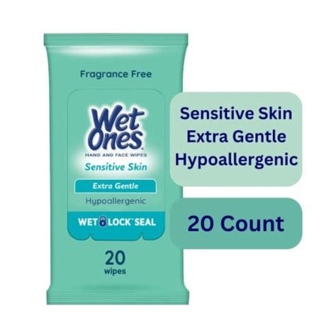 Wet Ones Extra Sensitive Travel Pack Wipes, 20 ct - Harris Teeter