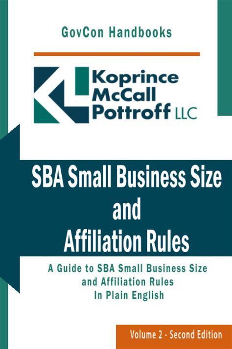 Sba Small Business Size And Affiliation Rules A Comprehensive Guide