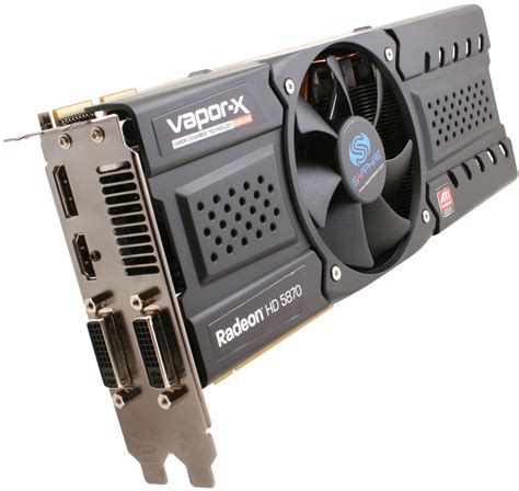 Sapphire Vapor X HD5870 1GB GDDR5 PCI E Kenmerken Tweakers