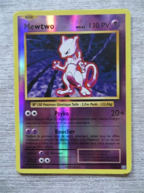 Carte Pokemon Mewtwo Pv Eur Picclick Fr