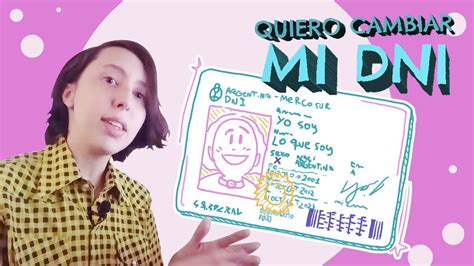 Soy Trans Cómo cambio mi DNI Argentina Ley de Identidad de Género