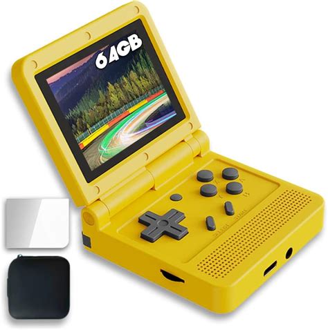 Credevzone V Handheld Game Console Inch Retro Clamshell Games