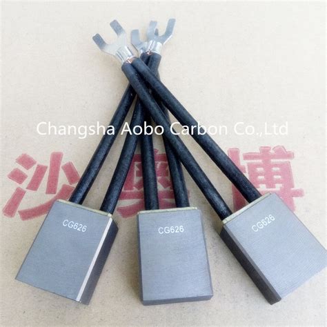 Produce Copper Graphite Carbon Brush CG626 For Industry Motor Metal