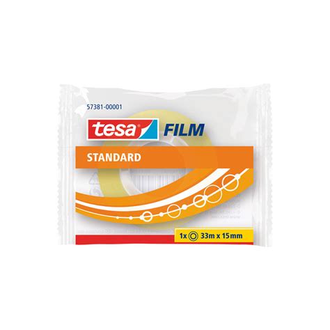 CINTA ADHESIVA TESA FILM STANDARD 15mm X 33m