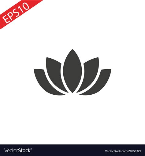 Lily logo Royalty Free Vector Image - VectorStock