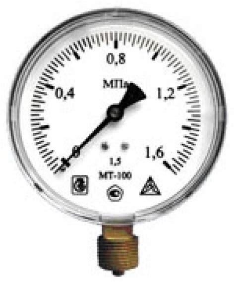 купить Манометр МТ-100 1,6 МПа