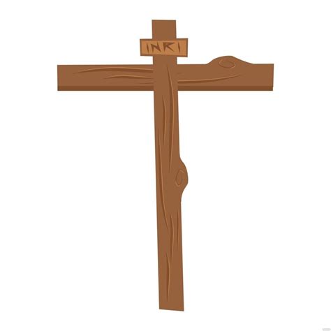 Wooden Cross Vector in Illustrator, SVG, JPG, EPS, PNG - Download ...