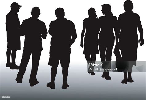 people encounter stock illustration  image  color image