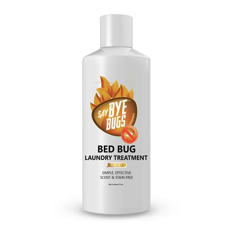 Say Bye Bugs Bed Bug Extermination Laundry Detergent Improved