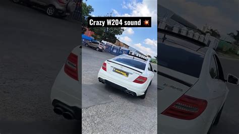 Insanely Loud W204 Mercedes Benz C63 AMG With Rogue Performance Exhaust