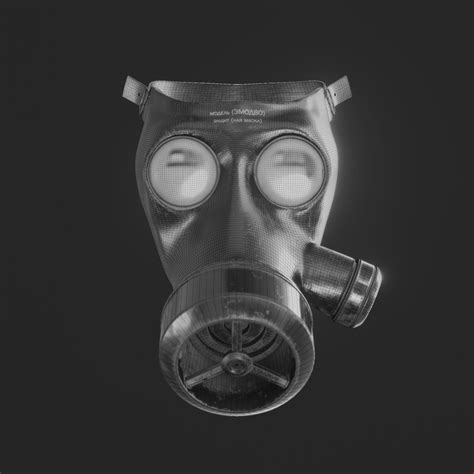 3D model Gas Mask Military VR / AR / low-poly | CGTrader