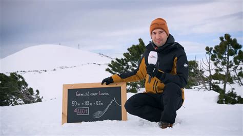 Servus Wetterküche Episode 11 Das Gewicht einer Lawine ServusTV