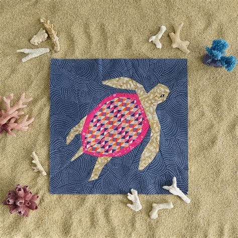 Turtle Quilt Turtle Quilt Block Turtle Quilt Block Pattern Turtle Quilt Pattern Paper