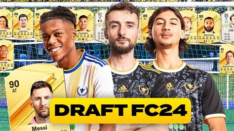 QUI CRÉERA LA MEILLEURE DRAFT FC24 AU VINSKY FC YouTube