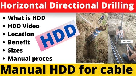 Horizontal Directional Drilling Horizontal Directional Drilling