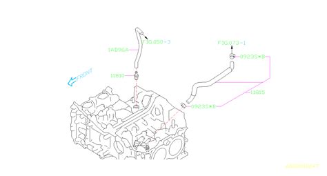 Subaru Legacy Pcv Valve Hose Pcv Valve Hose Ac A Subaru