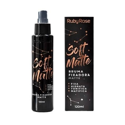 Bruma Fixadora Soft Matte Ruby Rose Universe Makeup Store