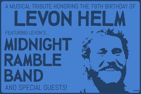 Upcoming Shows — Levon Helm Studios