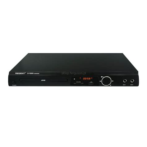 Odtwarzacz DVD REGENT D 1000 Funkcja Karaoke USB Full HD Ferguson