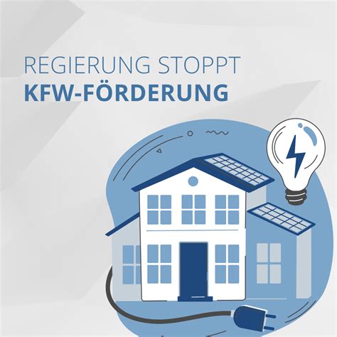 Regierung Stoppt Umgehend Kfw F Rderung