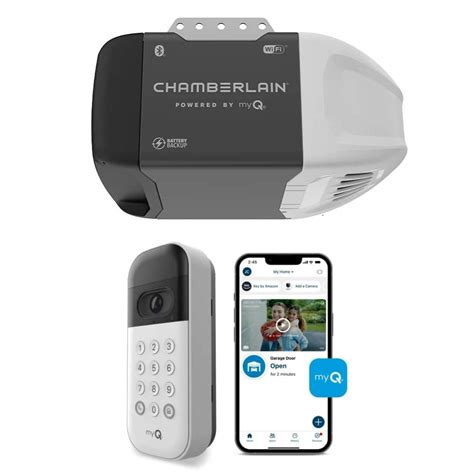 Chamberlain B T Hp Smart Quiet Belt Drive Garage Door Opener