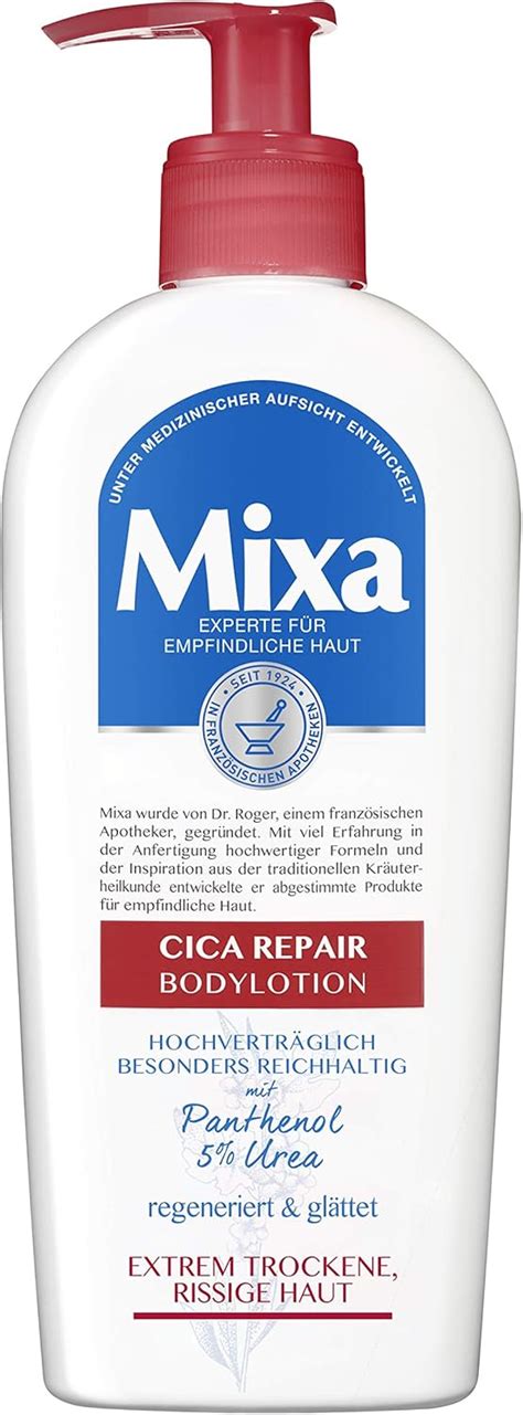 Mixa Cica Repair Bodylotion Mit Urea Und Panthenol F R Empfindliche