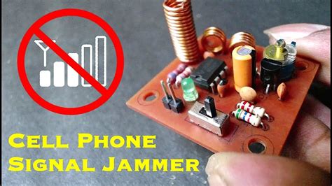 Mobile Signal Jammer Circuit