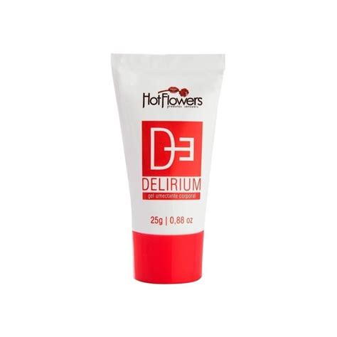 Delirium Excitante Gr Hot Flowers Gel Excitante Unissex Que Aquece E