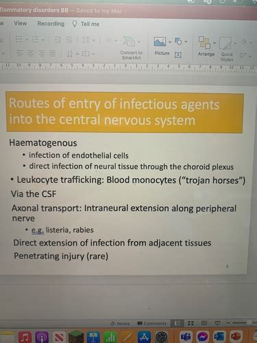 Inflammatory Disorders Cns Flashcards Quizlet