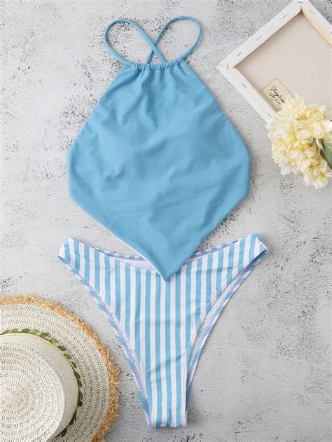 Shein Bikini De Rayas Vezia