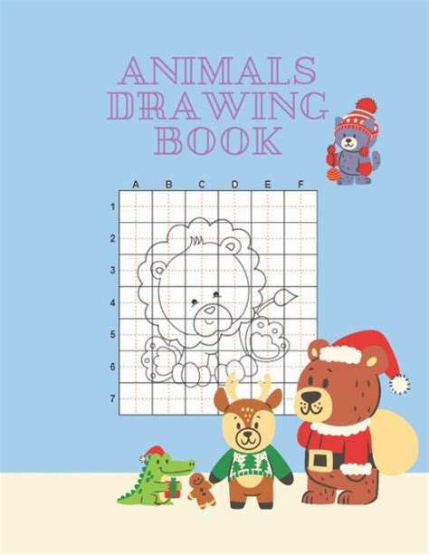 ANIMALS DRAWING BOOK: How To Draw Animals For Kids (Step-by-Step ...