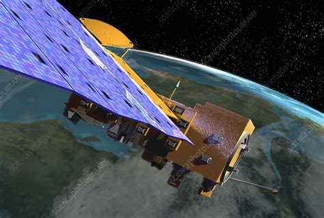 Aqua Earth observation satellite - Stock Image - S720/0056 - Science ...