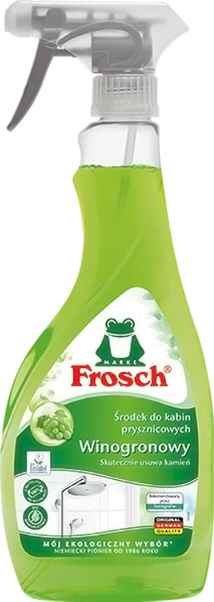 FROSCH Winogronowy 500 ml Płyn do czyszczenia kabin prysznicowych