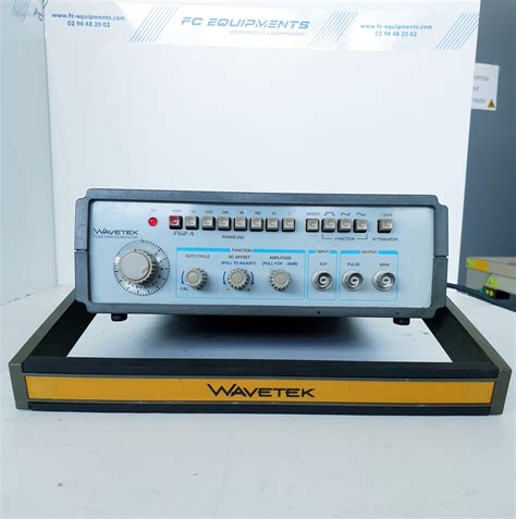 FG2A GENERATEUR DE FONCTIONS WAVETEK 2MHz FC EQUIPMENTS