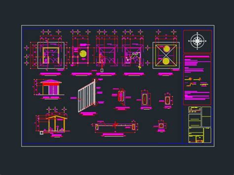 Caseta De Vigilancia En Autocad Descargar Cad Gratis 32395 Kb