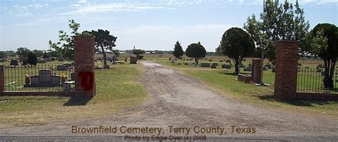 Brownfield Cemetery Terry Co Tx