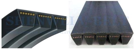 EPDM Rubber Drive Belts Transmission Ribbed Poly V Belt Transmission