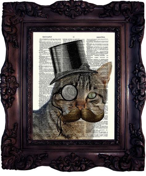 This Item Is Unavailable Etsy Cat Art Print Steampunk Cat