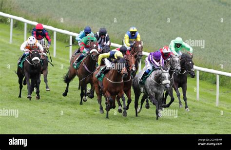 Course Handicap Hippodrome De Thirsk Banque De Photographies Et D