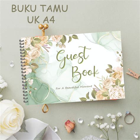 Jual Buku Tamu Pernikahan Guest Book Wedding Buku Tamu Undangan Pesta