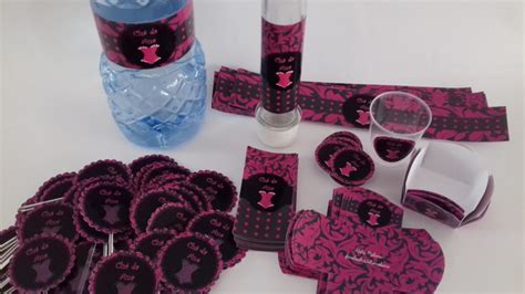 Forminhas Chá de Lingerie 20 Unid Elo7 Produtos Especiais