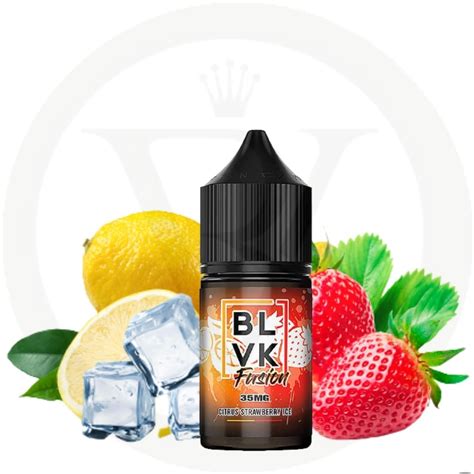 Citrus Strawberry Ice Blvk Fusion Salt Ml Best Online Shop Uae