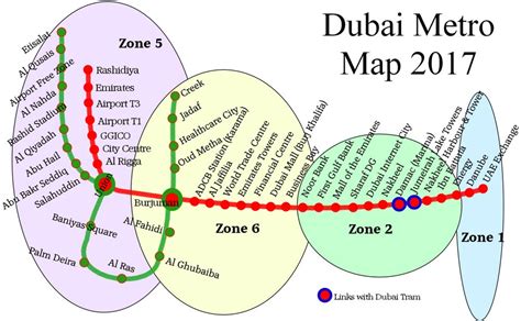 Dubai Metro Map