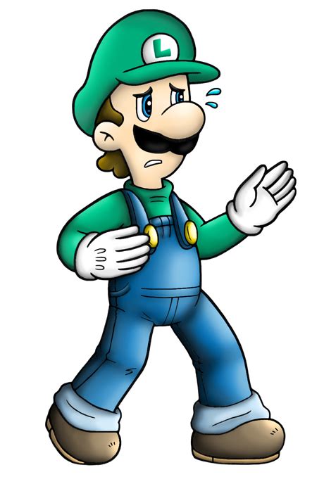 brawl collab: luigi by Nintendrawer on DeviantArt