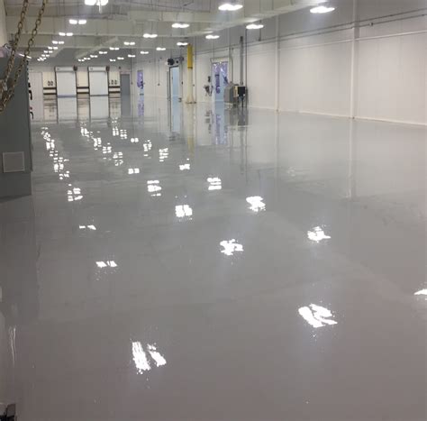Epoxy Mortar Flooring Work for Factories by IA Solutions Industrial