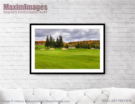 Art Print of Golf Course | Wall Art #MXI20789