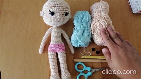 Cuerpo Princesa Amigurumi Parte 1 YouTube