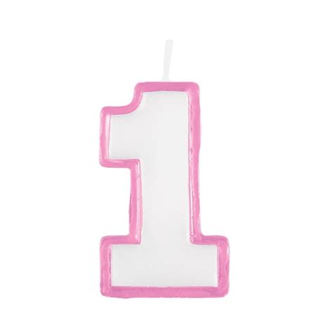 Number One Candle - Etsy