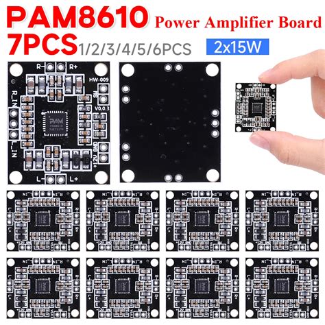 Carte Amplificateur Audio PAM8610 2x15W Classe D Touristique Test