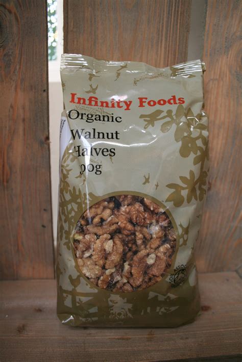 Infinity Foods Organic Walnut Halves 500g Organically Speaking